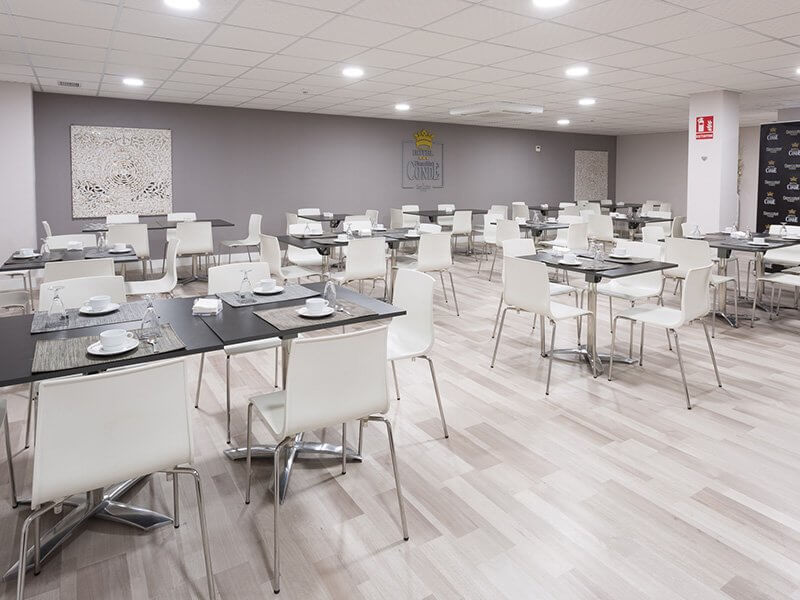 cafeteria hotel familia conde huelva